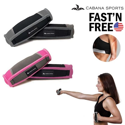 2 libras para caminar correr pesas de manos correas fitness mancuernas ejercicio pesado Foto 1 de 4