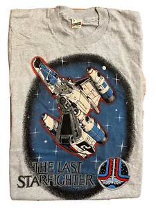 Rara maglietta vintage nuova 1984 The Last Star Fighter film Disney anni 80 tv videogioco - Foto 1 di 7