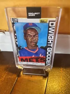 TOPPS PROJECT 2020 BASEBALL DWIGHT GOODEN 1985 TOPPS CARD #164 JACOB ROCHESTER - Picture 1 of 2