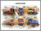 Liberia 2023 Mnh Afrikanische Eisenbahnen African Trains #222