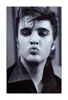 Aimant Elvis Presley Bisous 8,5 X 5,5 Cm Kiss Kuss De Réfrigérateur Déco 50Er
