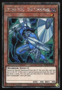 Destiny HERO - Disk Commander - RA03-EN176 - Platinum Secret Rare - Yugioh - Bild 1 von 1