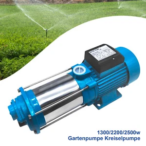 Gartenpumpe MH2500 110m - 2,5kW - 230V - 6000 L/h - 8,5bar Kreiselpumpe 100l/min - Bild 1 von 24