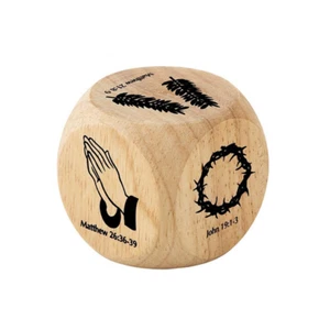 Autom Easter Decor - Large Easter Scripture Cube 2.25-inch 1-pc - Picture 1 of 2