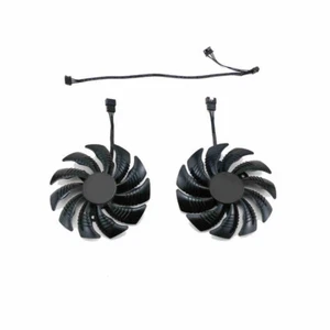 Set For GIGABYTE P106 GTX1060 1050ti 1070 RX570 4-pin left + right Cooling fan - Afbeelding 1 van 1