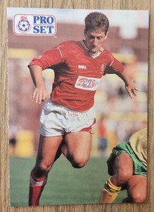 Pro Set English Football 1991-92 Swindon Town - David Kerslake Card No: 211