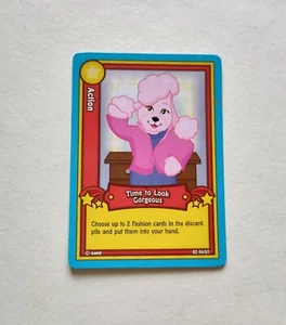 Webkinz Trading Card Series 2 Game Action Time To Look Gorgeous B2-84/85 - Picture 1 of 2
