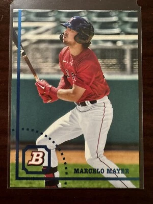 2022 Bowman Heritage - Prospects #BHP-133 Marcelo Mayer Red Sox - Image 1 of 2