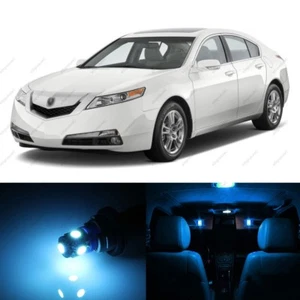 Paquete de 13 luces interiores LED AZUL HIELO para Acura TL 2009-2014 + HERRAMIENTA DE PALANCA - Imagen 1 de 7