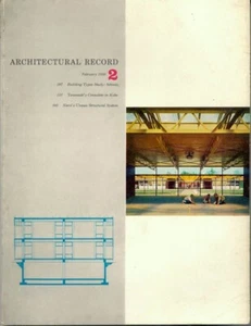 Architectural Record Architecture Nr. Februar 1958 - Bild 1 von 1
