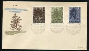 Liechtenstein #326-328 First Day cover Trees Cat 40 - Picture 1 of 1