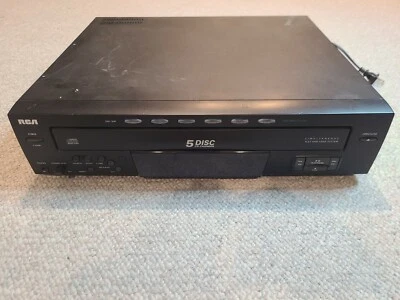 RCA Model RP-8065B 5 Disc CD Changer Carousel No Remote Thoroughly Tested - Image 1 of 3