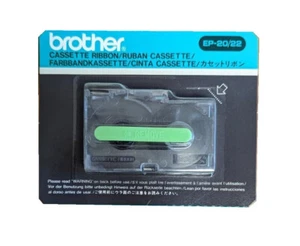 Original Ribbon Brother EP-20 EP-25/6020 Vintage Portable Typewriter Ribbon - Picture 1 of 2