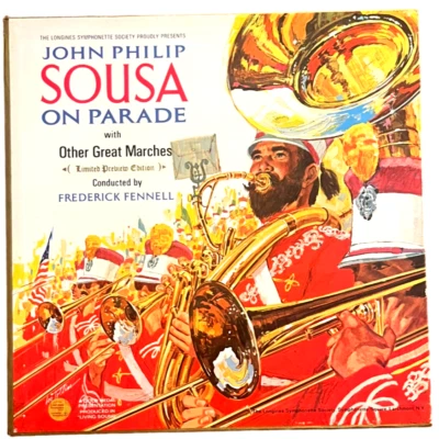 John Phillip Sousa on Parade w/ Other Great Marches Limited Preview Edition 12" Foto 1 de 4