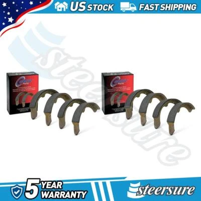 Front Rear Set Drum Brake Shoe for 1963 1964 1965 1966-1971 Chrysler New Yorker - Image 1 of 4