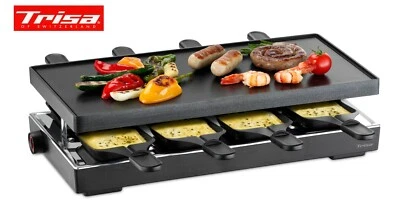 Raclettegerät 8 Personen Style 8 Trisa Swiss mit Aluguss Grillplatte - Bild 1 von 4