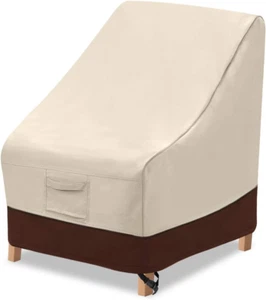 High Back Patio Chair Cover,Waterproof Outdoor Chair Covers,600D Heavy Duty Dini - Picture 1 of 12