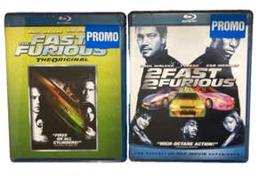 Fast & Furious 2 Movie Lot -sealed Blu-ray DVD FREE SHIP - Picture 1 of 2