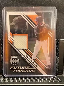 Jairo Pomares 2021 Elite Extra Edition Future Threads Jersey - Giants - Picture 1 of 2