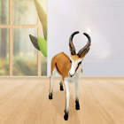 Antelope Springbok Deer Figurines Model for Christmas Present Preschool Toy