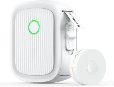 Inateck Bluetooth Etikettendrucker Drucker Thermoetikettiermaschine Aufkleber - Bild 1 von 4