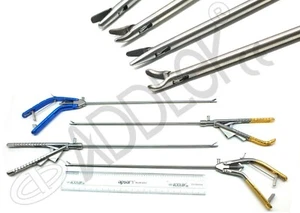 Laparoscopy NDL HOLDER  Inst Set of 4 MFG ISO CERT CO ADDLER - Picture 1 of 7