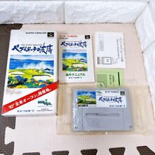 PEBBLE BEACH NO HATO Golf Hatou Super Famicom SFC Nintendo JP Action Game 1992