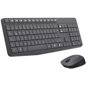 Logitech MK235 Wireless Keyboard and Mouse Combo for Windows, QWERTZ German Layo - Picture 1 of 5