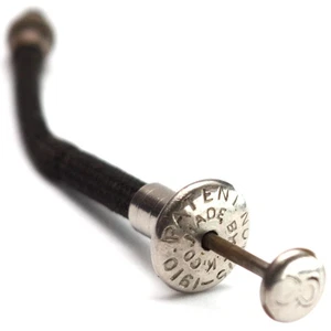 Vintage Kodak #8 Shutter Release Cable 2" for Folding Pocket Camera RARE 1910s - Picture 1 of 8