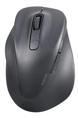 ELECOM Left Hand Bluetooth Wireless Ergonomic Mouse  Silent Click  2000DPI  5 - Image 1 of 4