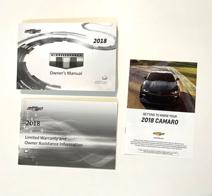 2018 CHEVROLET CAMARO  OWNERS MANUAL SET OEM ITEM - Bild 1 von 2