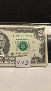 Sequential Set of 50 Two Dollar Notes! Crisp Two Dollar Bills 2017A FW/Christmas - Picture 1 of 8