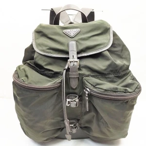 Prada BackPack Bag Green Nylon 2263183 - Picture 1 of 11