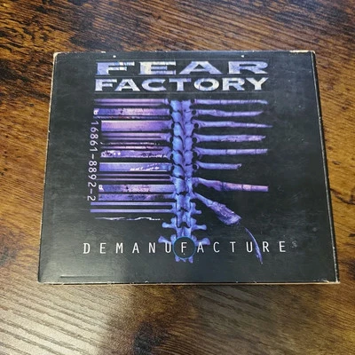 Demanufacture by Fear Factory (CD, 1995) digi pac bonus tracks - Image 1 of 4