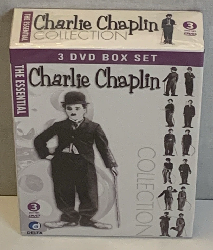 Charlie Chaplin The Essential Collection DVD Box Set 14 Films Brand New Sealed - Image 1 of 4