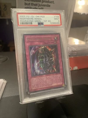 Nightmare Wheel PGD-106 Pharaonic Guardian 1st Edition PSA 9 - Image 1 of 2