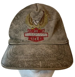 Harley Davidson Cap Mens Genuine Motorcycle Biker Rally Adjustable Hat - Picture 1 of 5