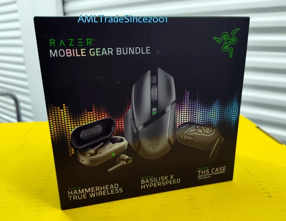 Razer Mobile Gear Bundle Hammerhead True Wireless Basilisk X Hyperspeed More
