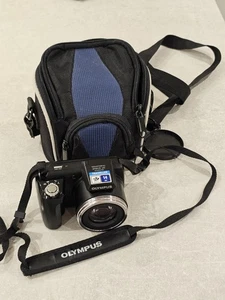Olympus SP-610UZ Digital Camera 14MP 22x Optical Zoom. Carrying case & Batteries - Picture 1 of 5