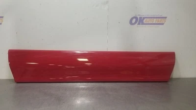 98 1998 MERCEDES SL500 OEM PORTA DA FRENTE MOLDAGEM VERMELHA PASSAGEIRO DIREITO  - Imagem 1 de 4