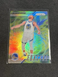 2024-25 Panini Prizm - Fractal Stephen Curry #7 Silver Prizm - Bild 1 von 2