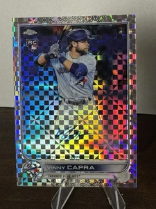 2022 Topps Chrome Update Vinny Capra Auto X-Fractor /125 #AC-VC - Picture 1 of 8