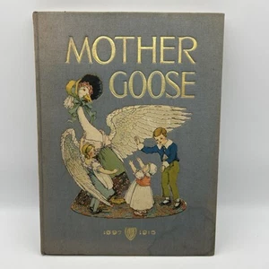 1915 The Mother Goose Volland Edition Illustrated Classic Rare HTF Book Scarce - Picture 1 of 11