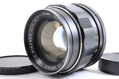 Ricoh Rikenon Auto 55mm F1.4 MF Standard Lens For M42 Mount EXCELLENT+ Japan - Image 1 of 4