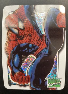 Spider-Man Vintage 1990s Glossy Foil Vending Machine Sticker Marvel ⭐️Rare⭐️ - Image 1 of 4