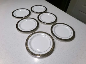 LENOX VINTAGE JEWEL LOTTO DI 6 PIATTI PANE PRIMA QUALITÀ - Foto 1 di 2