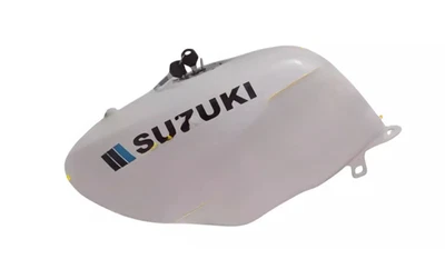 Tanque de gasolina Suzuki RGV250 VJ21 1988-1989 liga de alumínio branco com tampa/ADEQUADO PARA - Imagem 1 de 4