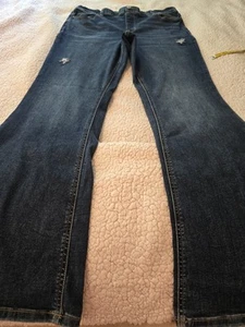 Pantalones de mezclilla para mujer talla XL largos M de Maurices tiro súper alto usados en excelente estado - Imagen 1 de 13