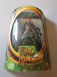 LORD OF THE RINGS TOY BIZ 2001 ELROND FOTR GREEN HALF MOON  NIP - Picture 1 of 6