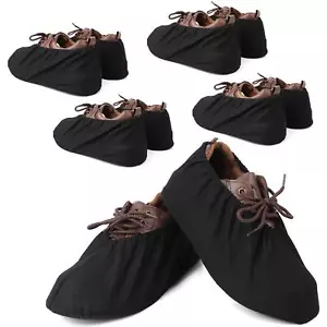 5 Pairs Washable Shoe Covers Water-Resistant Dust Mud Protector Boot Covers - Picture 1 of 7
